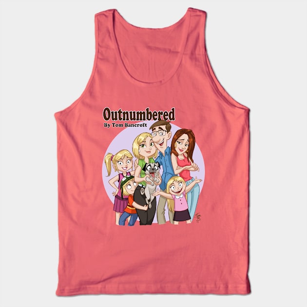 Outnumbered webcomic t-shirt Tank Top by TomBancroft